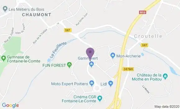 Localisation Mtre Munaux Bernard