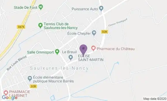 Localisation Mtre Adam Henri