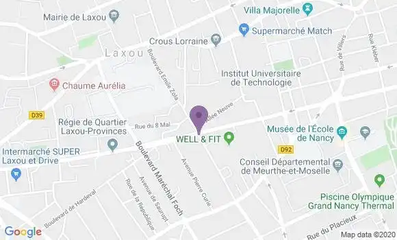 Localisation Mtre Adriant Guylene