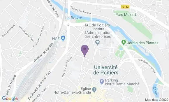 Localisation Mtre Ottavy Charles
