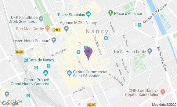 Localisation Mtre Antrig Laurence