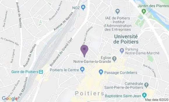 Localisation Mtre Paivet Benoît