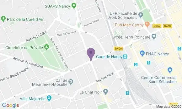 Localisation Mtre Baudot Christophe