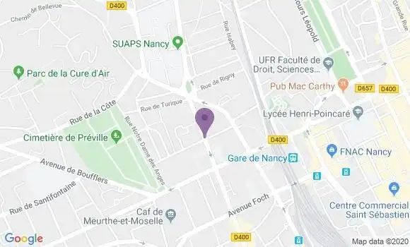 Localisation Mtre Beaufort Jean Louis