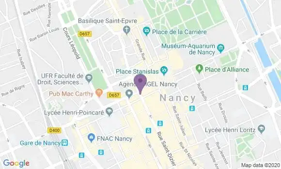 Localisation Mtre Berlemont Christine