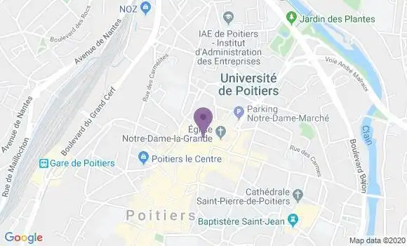 Localisation Mtre Sergent Christine