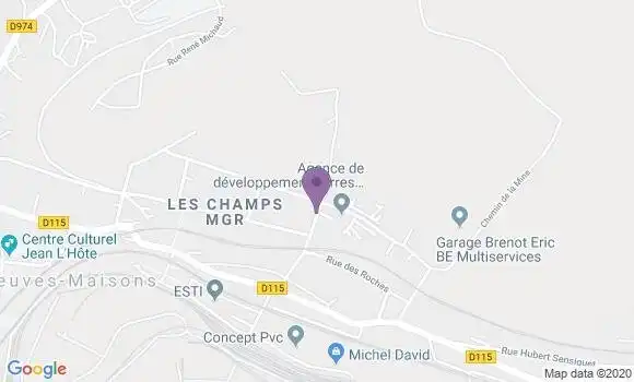 Localisation Mtre Bouchon Claudine