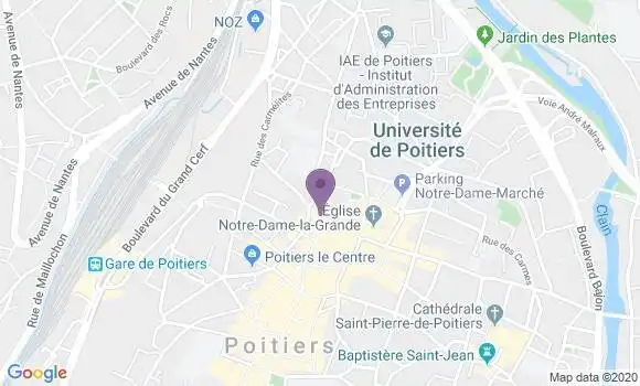Localisation Mtre Tauzin Laurence