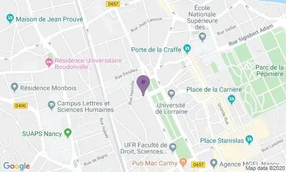 Localisation Mtre Bourgaux Claude
