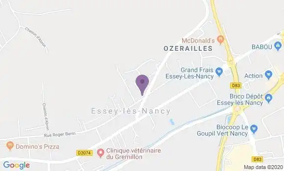 Localisation Mtre Broville Nicolas