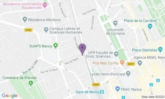 Localisation Mtre Buisson Patrice