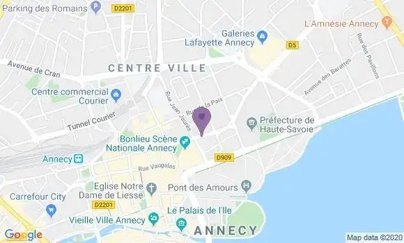 Localisation Mtre Poulain Eric