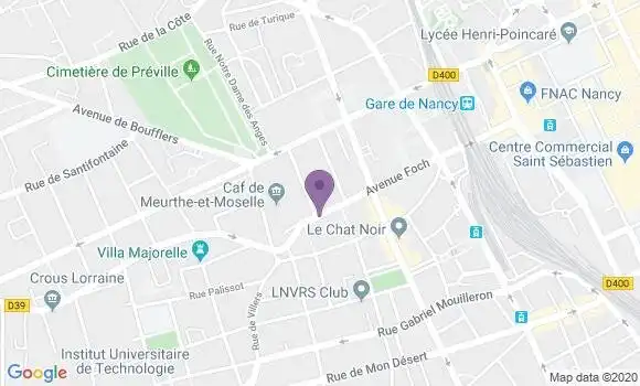 Localisation Mtre Cahen Francois