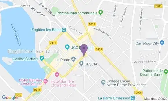 Localisation Mtre Allain Thierry