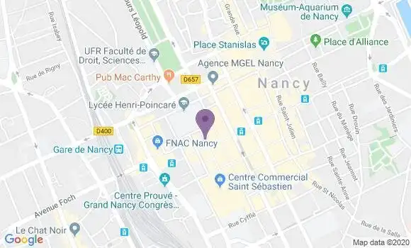 Localisation Mtre Comte Leopoldine