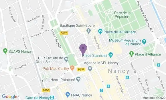 Localisation Mtre Conrad Anne Claire