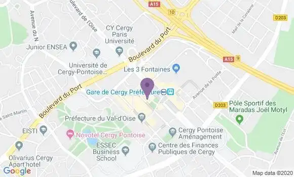 Localisation Mtre Aouizerate Carole