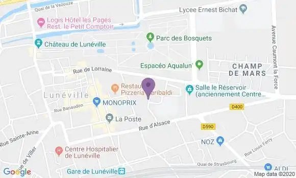 Localisation Mtre Crucy Sandrine