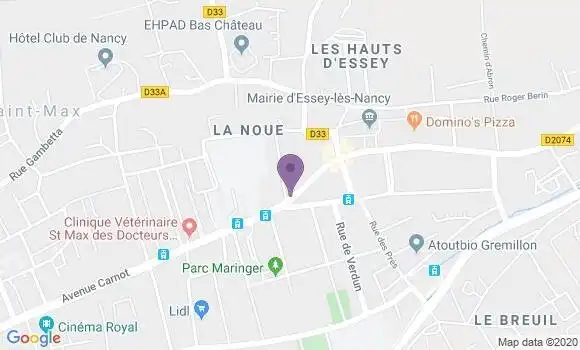 Localisation Mtre Devarenne Lamour Francoise