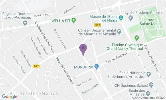 Localisation Mtre Foltz Bertrand