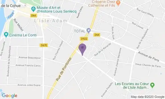 Localisation Mtre Bertoni Pascale