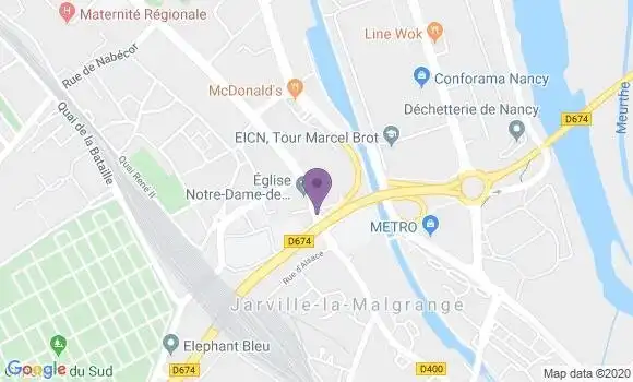 Localisation Mtre Garras Bernard