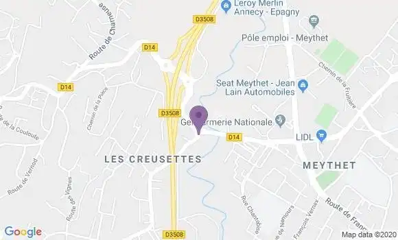 Localisation Mtre Quere Myriam