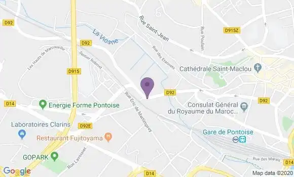 Localisation Mtre Bourlion Eric