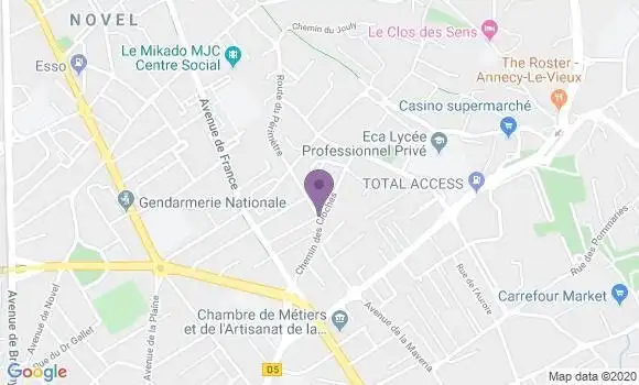 Localisation Mtre Ratel Jacques