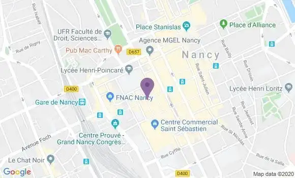 Localisation Mtre Grandidier Anne