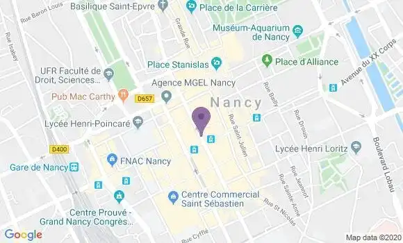 Localisation Mtre Hartmann Claude