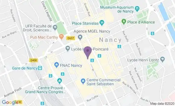 Localisation Mtre Jandzinski Valérie