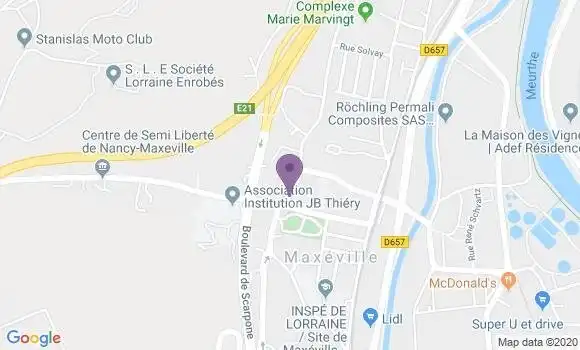 Localisation Mtre Jaquet François