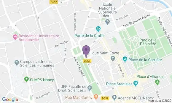 Localisation Mtre Joffroy Yves Pierre