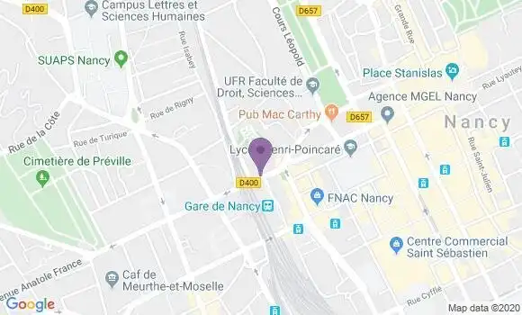 Localisation Mtre Laffon Patrick