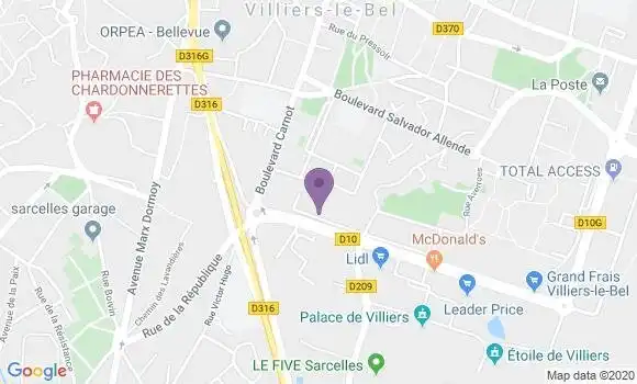 Localisation Mtre De Winne Muriel