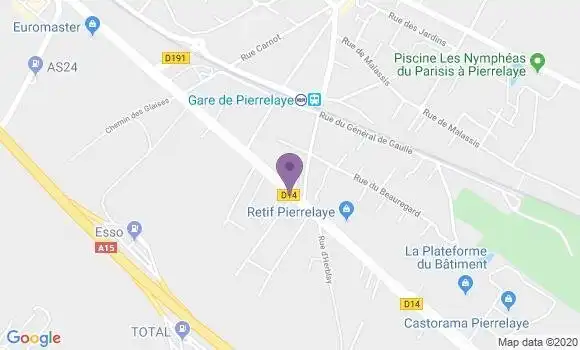Localisation Mtre Delaitre Montgaudon Brigitte