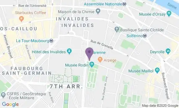 Localisation Mtre Davy Mathieu