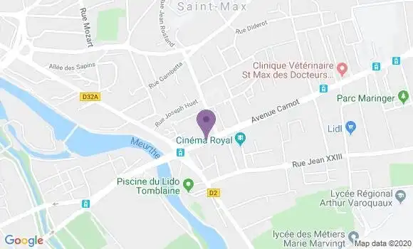 Localisation Mtre Lombard Caroline