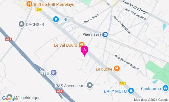 Localisation Mtre Duhamel Bertrand
