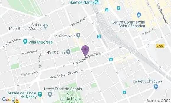 Localisation Mtre Martin Serf Anne Laure