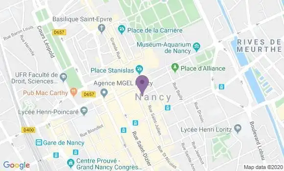 Localisation Mtre Michel Gérard
