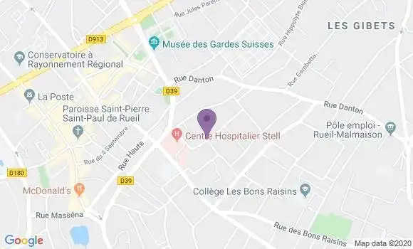 Localisation Mtre Even Cécile