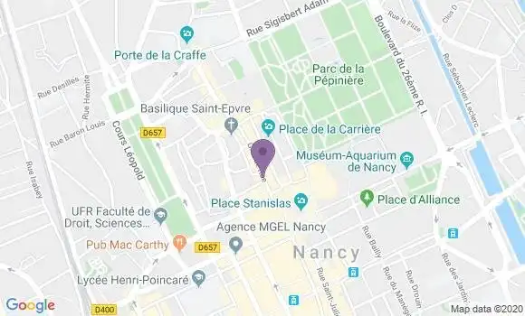 Localisation Mtre Niango Grégoire