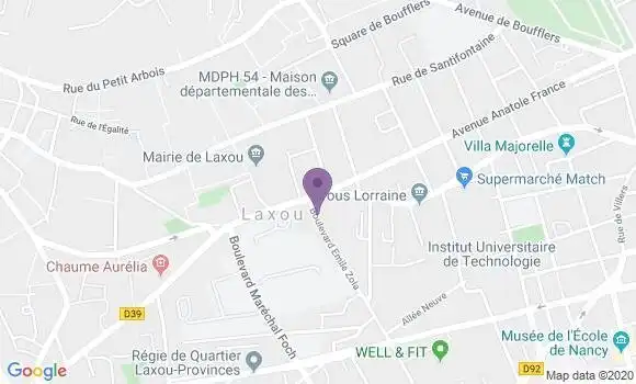 Localisation Mtre Paraux Armelle