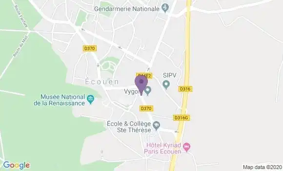 Localisation Mtre Gardarein Philippe