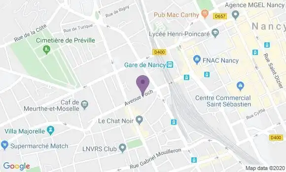 Localisation Mtre Poirson Aline