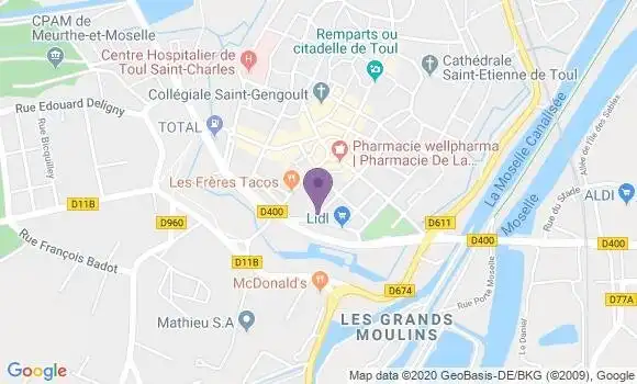 Localisation Mtre Pollet Constance