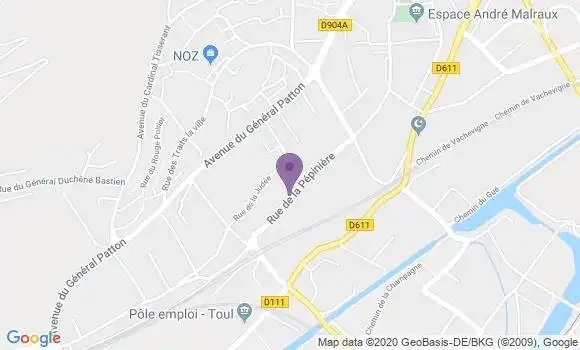 Localisation Mtre Quenette Anne Marie