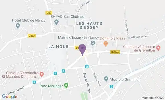 Localisation Mtre Robinet François